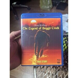 THE LEGEND OF BOGGY CREEK A TRUE STORY BLU-RAY + DVD CHARLES B PIERCE BIGFOOT